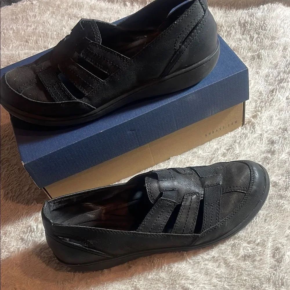 Bass-Lite Black Fisherman Shoes size 11